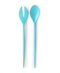Normann Copenhagen salatbestik - Krenit salatbestik i blå